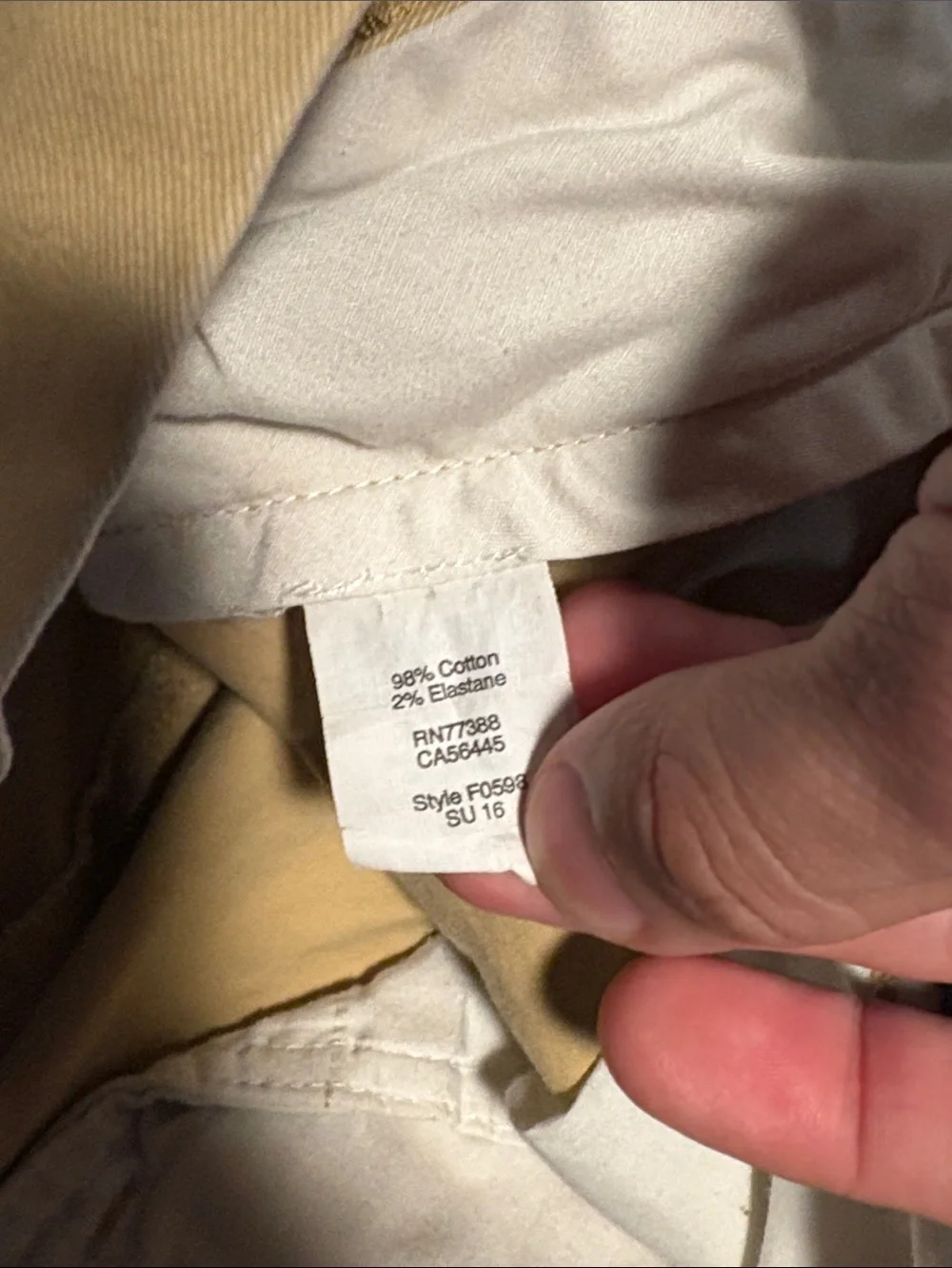 Jcrew Comfort Stretch Tan Flat Front Shorts